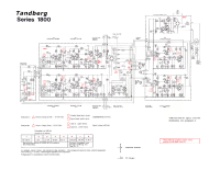Tandberg 1800 - Schematic 
